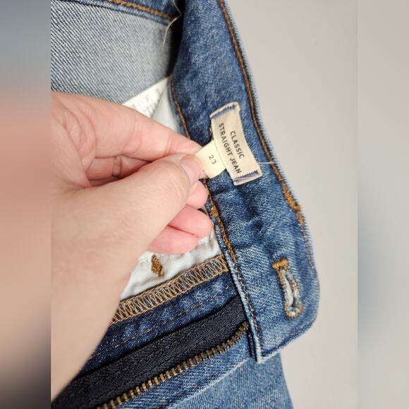 Madewell classic straight jean - Picture 2 of 5